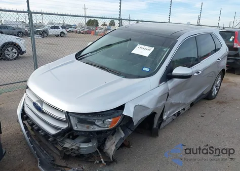 2018 Ford Edge Titanium z USA, uszkodzony, nr VIN 2FMPK4K89JBC13334